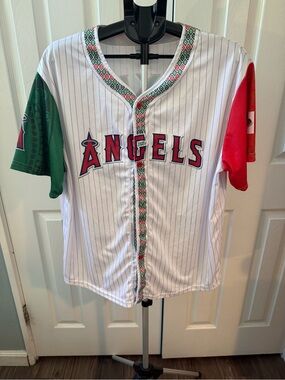 Anaheim Angels Mexican Heritage Night Jersey  MLB Stadium Giveaway